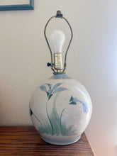 Load image into Gallery viewer, Blue Ceramic Lamp