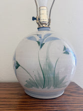 Load image into Gallery viewer, Blue Ceramic Lamp