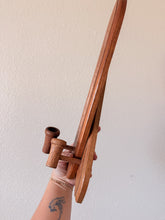 Load image into Gallery viewer, Pair of Wooden Sconce Candle Holders