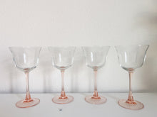 Load image into Gallery viewer, Pink Stem Tulip Glasses
