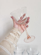 Load image into Gallery viewer, Pink Stem Tulip Glasses
