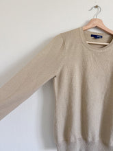 Load image into Gallery viewer, Gold Crewneck Sweater - Size M
