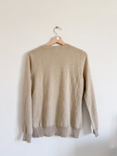 Load image into Gallery viewer, Gold Crewneck Sweater - Size M
