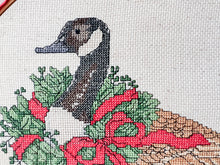 Load image into Gallery viewer, Christmas Goose Crosstitch
