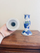Load image into Gallery viewer, Painted Floral Candle Holders
