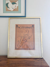 Load image into Gallery viewer, Large Framed "The Immoralist" Playbill