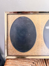 Load image into Gallery viewer, Gold Triple Photo Frame