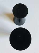 Load image into Gallery viewer, Pair of Modern Black Wine Glasses