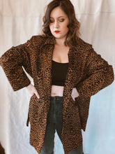 Load image into Gallery viewer, Leopard Print Jacket - Size XL