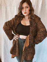 Load image into Gallery viewer, Leopard Print Jacket - Size XL