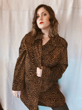 Load image into Gallery viewer, Leopard Print Jacket - Size XL