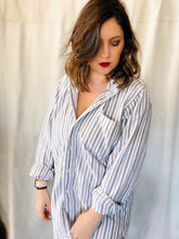 Load image into Gallery viewer, Men's Striped Oxford - Size 15.5-33