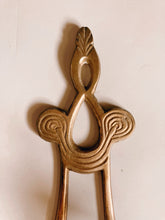 Load image into Gallery viewer, Pair of Gold Wall Sconce Candle Holders