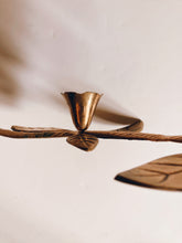 Load image into Gallery viewer, Brass Flower Candelabra