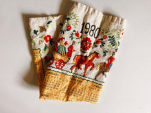 Load image into Gallery viewer, 1980 Calendar Tea Towel