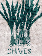 Load image into Gallery viewer, Green and White Herb Blanket