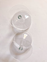 Load image into Gallery viewer, Pair of Mid Century Hollow Stem Champagne Glasses