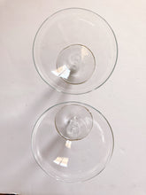 Load image into Gallery viewer, Pair of Mid Century Hollow Stem Champagne Glasses