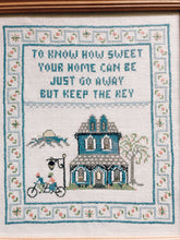 Load image into Gallery viewer, Home Sweet Home Cross Stitch