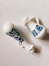 Load image into Gallery viewer, Blue and White Floral Cruets