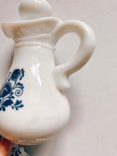 Load image into Gallery viewer, Blue and White Floral Cruets