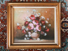 Load image into Gallery viewer, Large Framed Floral Painting