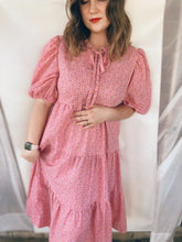 Load image into Gallery viewer, Floral Puff Sleeve Dress