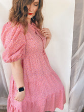 Load image into Gallery viewer, Floral Puff Sleeve Dress