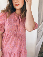 Load image into Gallery viewer, Floral Puff Sleeve Dress