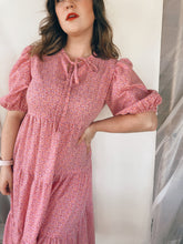 Load image into Gallery viewer, Floral Puff Sleeve Dress