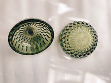 Load image into Gallery viewer, Green Glass Candy Dish