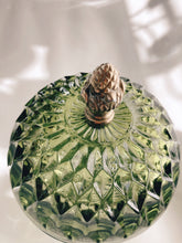 Load image into Gallery viewer, Green Glass Candy Dish