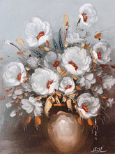 Load image into Gallery viewer, Floral Painting in Ornate Frame