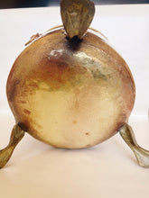 Load image into Gallery viewer, Large Brass Clawfoot Planter