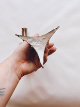 Load image into Gallery viewer, Atomic Silver Candle Holders