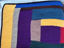 Load image into Gallery viewer, Abstract Multicolored Afghan