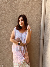Load image into Gallery viewer, Floral Flowy Maxi Dress - Size L