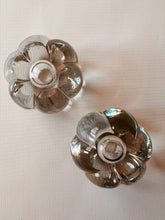 Load image into Gallery viewer, Glass Pumpkin Shaped Candle Holders