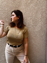 Load image into Gallery viewer, Vintage Gold Shirt - Size PS