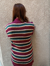 Load image into Gallery viewer, Striped Jewel Toned Sweater - Size S