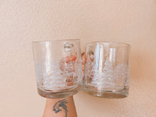Load image into Gallery viewer, Pair of Glass Christmas Mugs