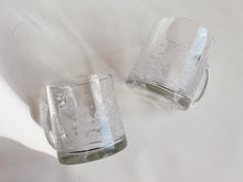 Load image into Gallery viewer, Pair of Glass Christmas Mugs