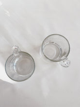 Load image into Gallery viewer, Pair of Glass Christmas Mugs