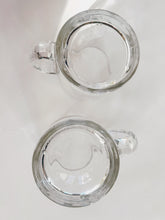 Load image into Gallery viewer, Pair of Glass Christmas Mugs