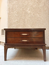 Load image into Gallery viewer, Mid Century Wooden End Table