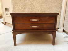 Load image into Gallery viewer, Mid Century Wooden End Table