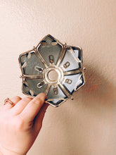 Load image into Gallery viewer, Green Lotus Flower Candle Holder