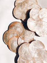 Load image into Gallery viewer, Set of 4 Capiz Coasters