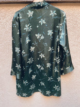 Load image into Gallery viewer, Green Floral Robe - Size S