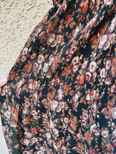 Load image into Gallery viewer, Sheer Floral Maxi Skirt - Size M